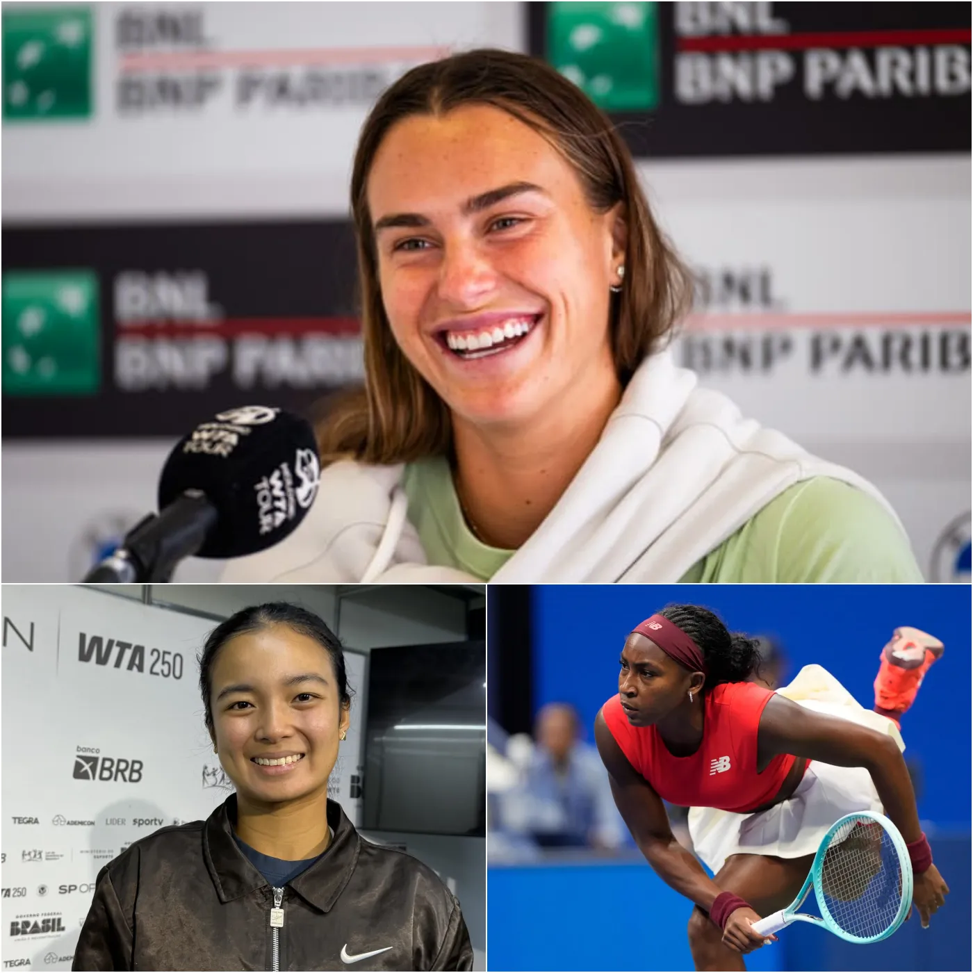Cover Image for SHOCKING 🚨🚨In a recent interview, Aryna Sabalenka was asked about the promising young female tennis players today. Without hesitation, she mentioned a surprising name from Southeast Asia, leaving everyone astonished. Sabalenka even asserted that Eala could surpass Coco Gauff in a short period. She also gave three specific reasons for her confidence, impressing the audience. Shortly afterward, Eala officially spoke out, sharing her feelings about this highly motivating praise.