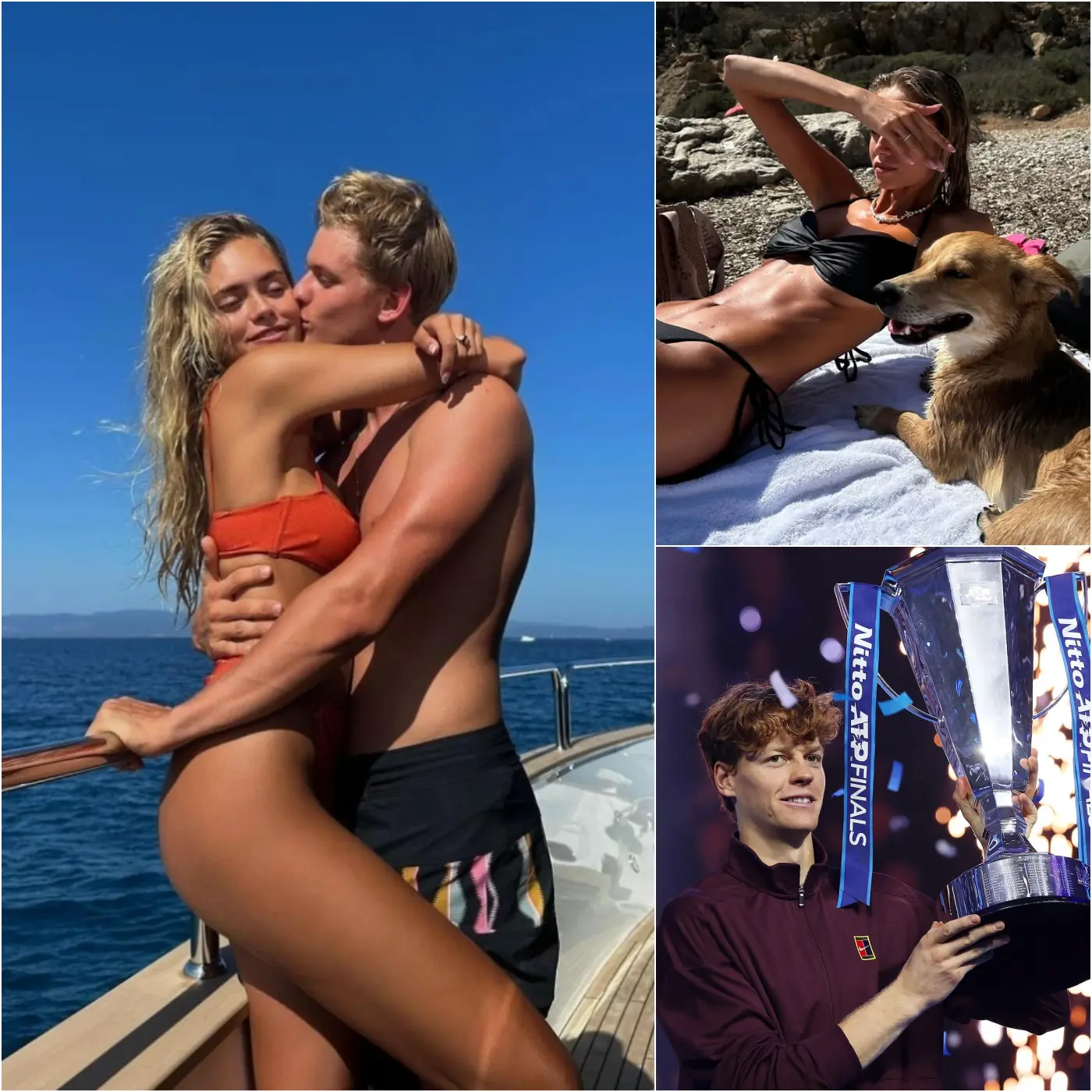 Cover Image for Immediately after lifting the ATP Finals 2025 trophy, Jannik Sinner shocked the tennis world by refusing all interview requests and not appearing on any media. Instead, he decided to leave the noise with his girlfriend, to a place completely isolated from the world: no phone, no internet, just the two of them and a rare private time. Before leaving the hotel, he left a short but mysterious message 13 enough to make fans curious and ask countless questions about his life and personal choices after this historic milestone.