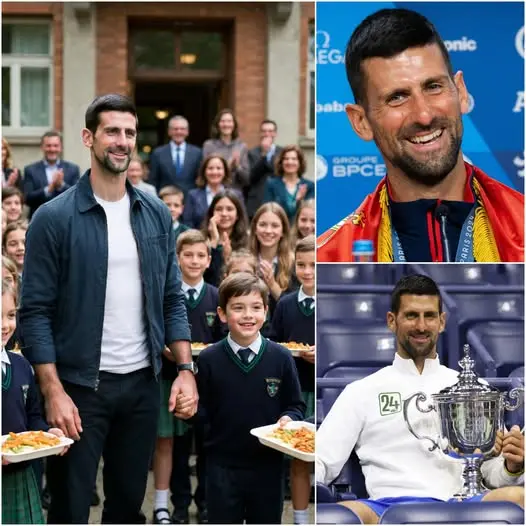 Cover Image for đâ€ïž A tiny gesture from 7-year-old Stefan moved an entire nation, after Novak Djokovic and his father quietly paid off $667,000 in school meal debts to protect thousands of children from going hungry. The little boy, shaking through tears, whispered, âI donât want my friends to starve⊠itâs too sadâŠâ And when Djokovic lifted him into his arms, his voice broke as he said, âThis is the greatest Grand Slam of my life.â In that moment, Serbia stood stillâbecause this time the victory was measured in full hearts and full stomachs.