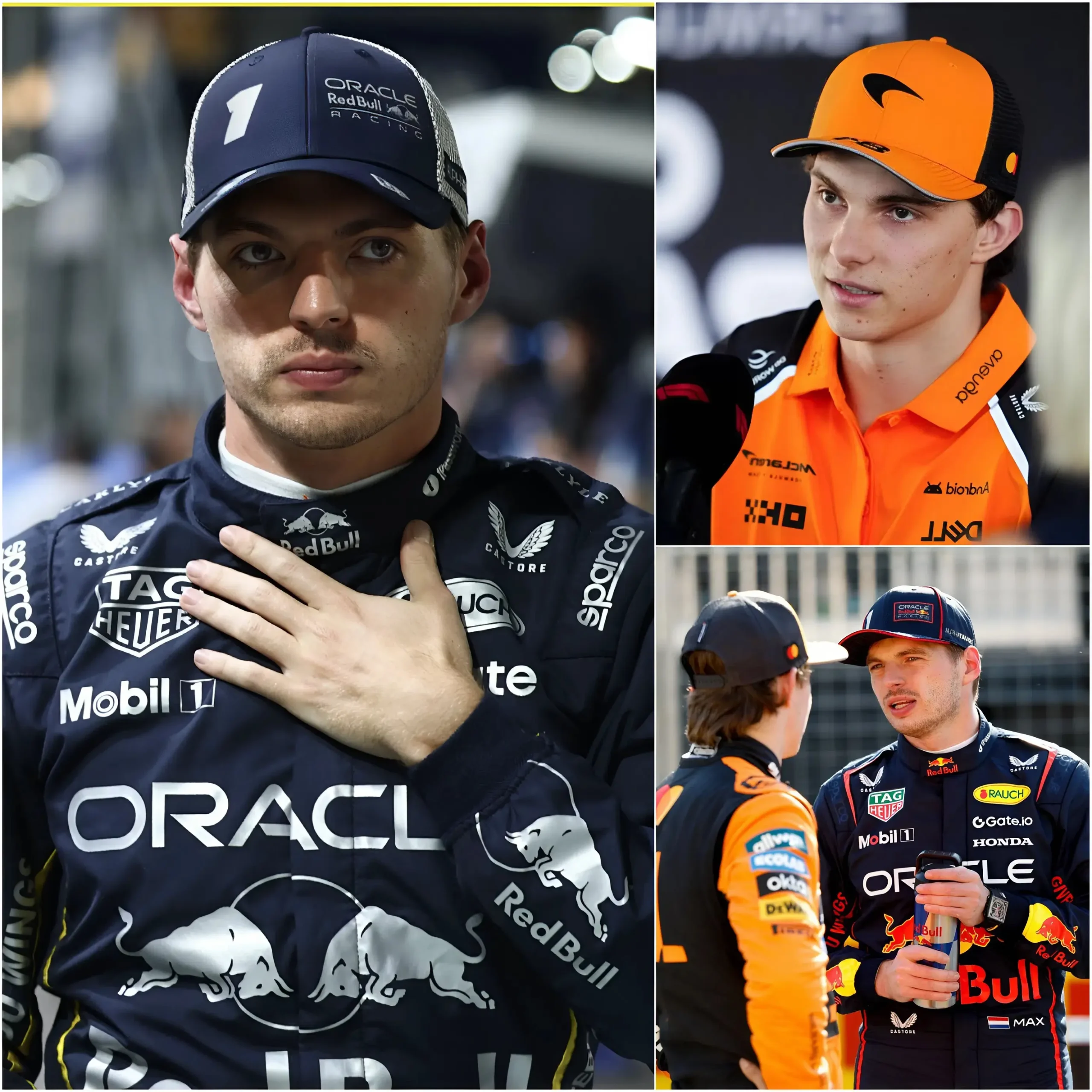 Cover Image for 🚨 “MC LAREN OF IK — MAAR ÉÉN OPTIE VOOR DE F1!” Max Verstappen schokte de hele F1 toen hij een ultimatum stelde waarin hij McLaren een schorsing voor het hele seizoen 2025 eiste, anders zou hij per direct uit het kampioenschap stappen. Oscar Piastri liep de vergadering binnen en sprak precies 9 woorden die Max kippenvel bezorgden. Het geheim achter deze uitspraak maakte de hele F1 onrustig. 👇👇