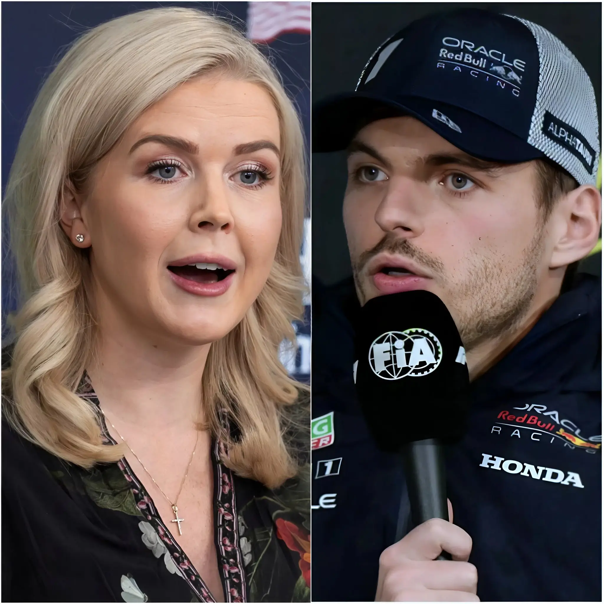 Cover Image for « Ce n’est qu’un pilote d’un petit pays et il ne mérite pas mon respect. » 🛑🏎️ – Par cette déclaration, Karoline Leavitt a déclenché une tempête médiatique inattendue contre Max Verstappen, peu après la victoire éclatante du pilote néerlandais au Grand Prix de Las Vegas 2025. Verstappen a été félicité par le gouvernement néerlandais et la Fédération royale néerlandaise de l’automobile pour ses performances internationales exceptionnelles, confirmant son statut de l’un des meilleurs pilotes au monde. Personne ne s’attendait cependant à ce que Verstappen réponde en seulement douze mots – des mots précis et percutants, suffisants pour enflammer les réseaux sociaux et laisser Karoline Leavitt sans voix.