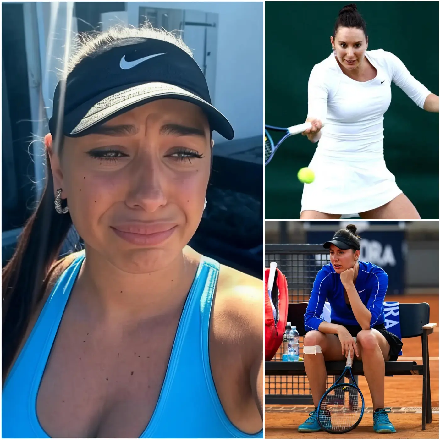 Cover Image for « On m’a huilée, on m’a lancé des bouteilles d’eau juste parce que j’ai refait mes seins » – Océane Dodin en larmes, secouée de sanglots après son humiliation en deux sets au 1er tour du WTA Challenger Luxembourg, révèle avoir reçu des appels de harcèlement à 3 h du matin avec des insultes atroces… Mais ce qui la fait trembler de tout son corps n’est ni la foule, ni ces appels anonymes : c’est le SECRET TERRIFIANT qui vient d’être dévoilé juste après le match – une vérité qui pourrait DÉTRUIRE À TOUT JAMAIS sa carrière et l’image d’Océane Dodin pour toujours…