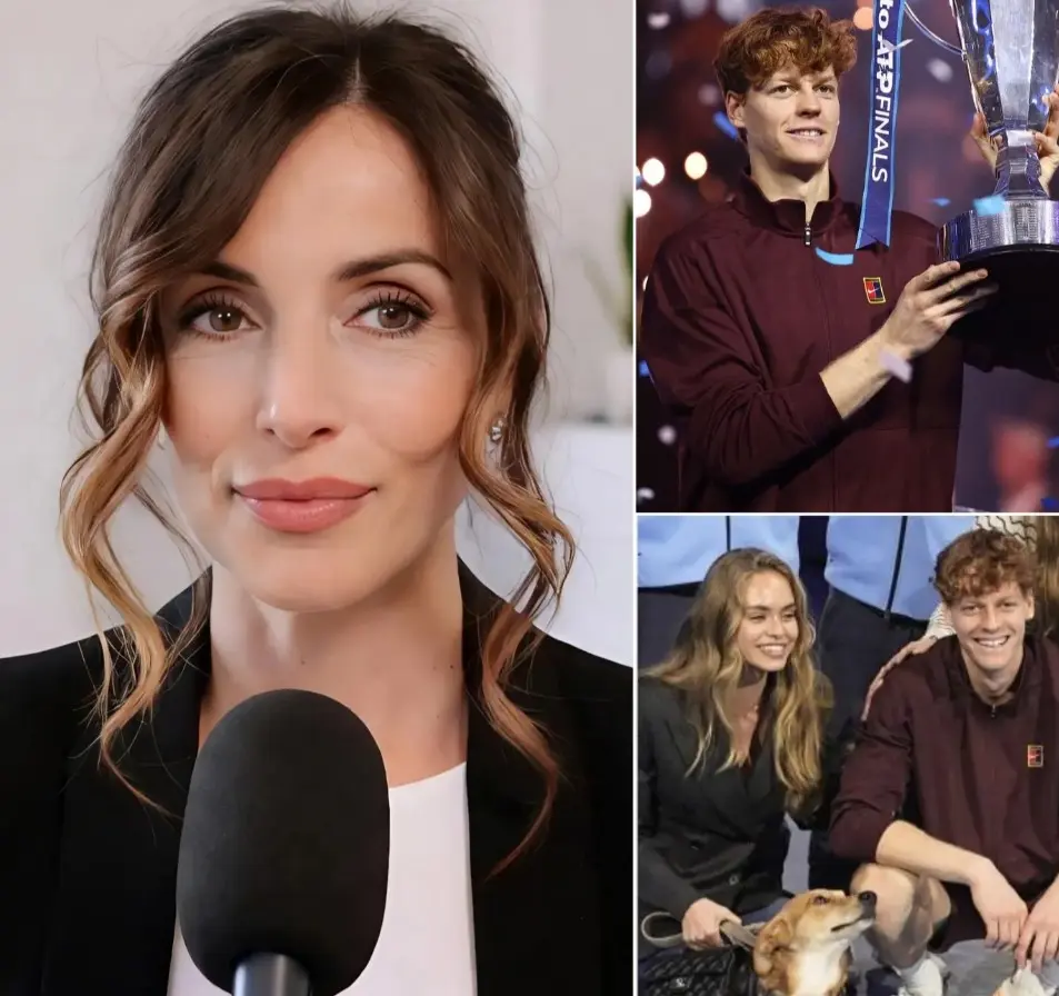 Cover Image for What started as a simple studio question has now set the internet ablaze: Journalist Giulia Mazza asked Jannik Sinner if love could fuel his fighting spirit, and the Italian tennis superstar’s bold and thoughtful response made the entire room blush, thrilled fans around the world, and sparked debate on social media. What he said next stunned everyone, revealing a side of Sinner rarely seen off the court… READ MORE BELOW👇